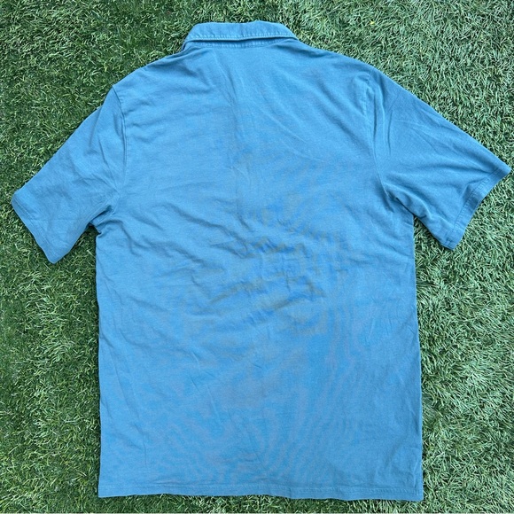 Criquet Mens Top-Shelf Players Shirt Pima Cotton 4 Button Placket Collar Polo L - Picture 8 of 9